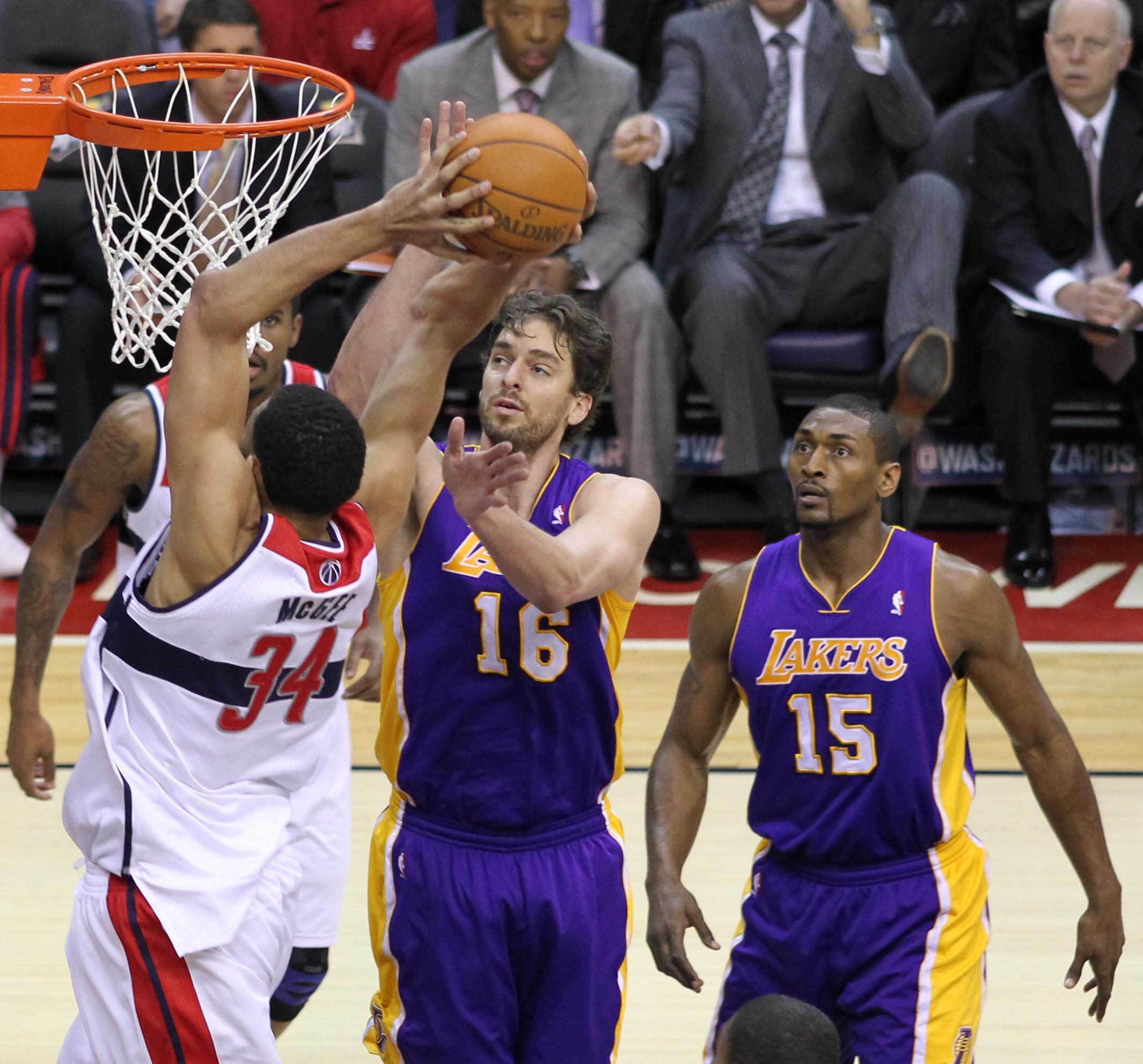 Pau Gasol gets the biggest accolade from the LA Lakers